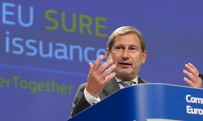 El comisario europeo de Presupuesto, Johannes Hahn.