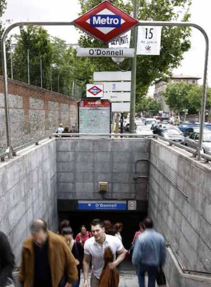 Salida del metro de O&#39;Donnell, donde se produjo la pelea