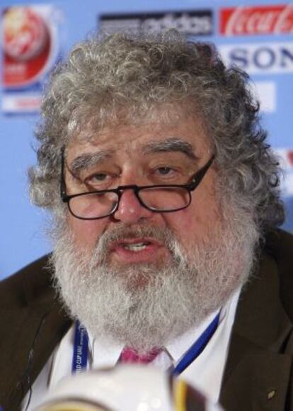 Chuck Blazer, ex-secretário-geral da Concacaf, em Abu Dabi em 2009.