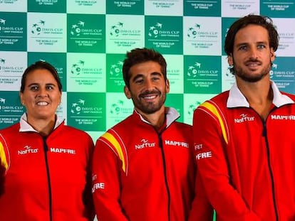 Ferrer, Nadal, Conchita Marc y Feliciano L&oacute;pez.