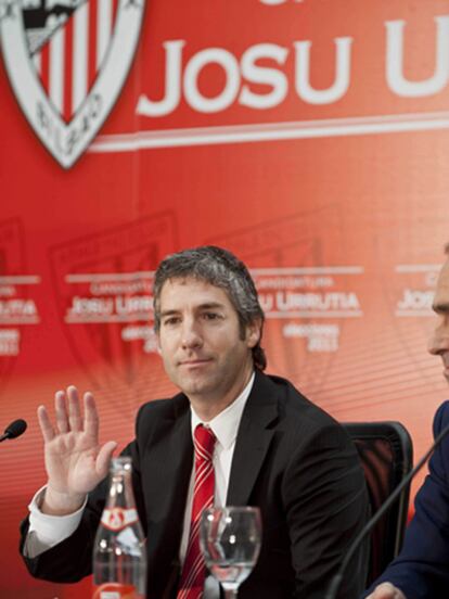 Josu Urrutia, candidato a la presidencia del Athletic de Bilbao