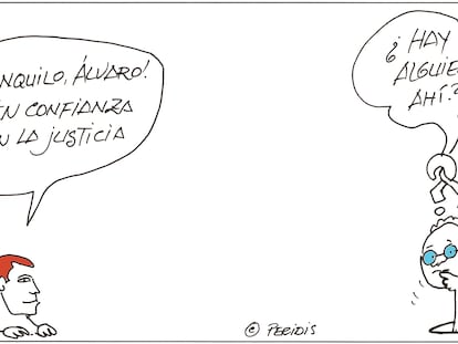 Peridis: “Tranquilo, Álvaro”
