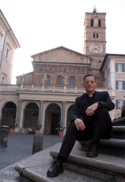 Bernardo Estrada, en Santa Maria in Trastevere.