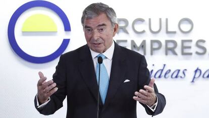 El presidente del Círculo de Empresarios, Javier Vega de Seoane.