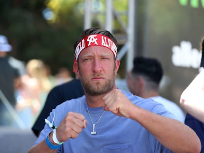 Dave Portnoy at a Las Vegas boxing match in May 2022.