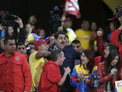 Maduro, en un acto pol&iacute;tico el pasado viernes