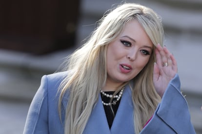 Tiffany Trump, en la Casa Blanca (Washington, EE UU), el pasado noviembre, durante la celebración del día de Acción de Gracias.