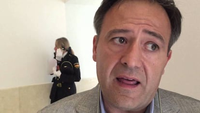 Víctor Duque, líder del sindicato Unión Federal de Policía (UFP).