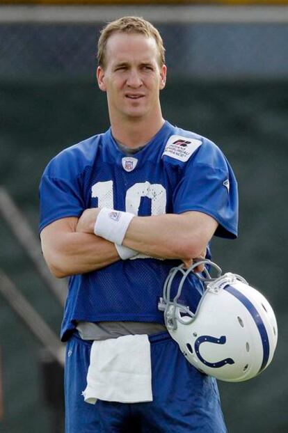 Peyton Manning, el <i>quarterback</i> de los Colts.