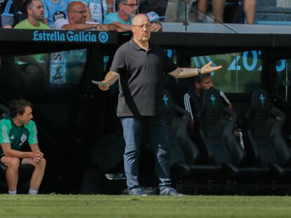 Rafa Benítez, hace dos semanas contra Osasuna.