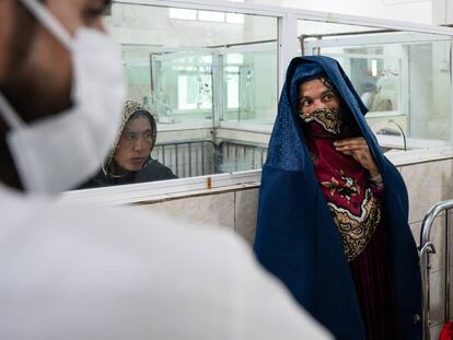 El hospital infantil de Kabul rebosa de pacientes