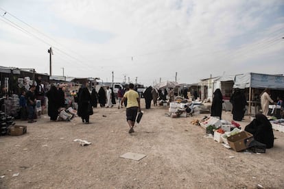 Campo de Al Hol, en el noreste de Siria.