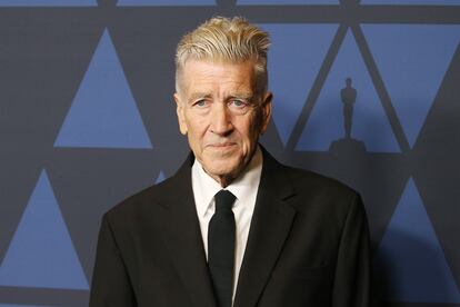 David Lynch en Hollywood (California), en octubre de 2019.