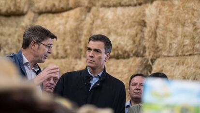 Pedro Sánchez visita una cooperativa agroganadera en Pontevedra.
14/09/16