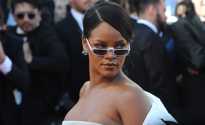 Rihanna, en el festival de Cannes.