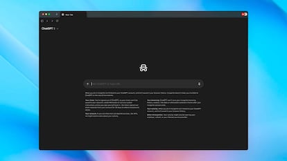 Modo incógnito en el nuevo navegador OpenAI Atlas