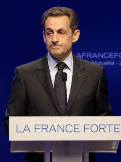 El presidente francés Nicolas Sarkozy.