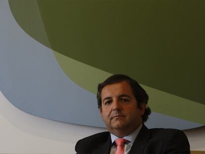 El consejero delegado de Quabit, Alberto Quemada, en su despacho en Madrid.