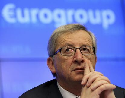 El presidente del Eurogrupo, el primer ministro luxemburgués Jean-Claude Juncker.