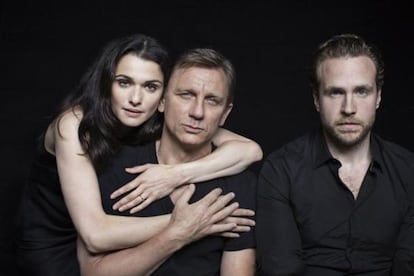 Rachel Weisz, Daniel Craig y Rafe Spall interpretan en Broadway 'Traición'.