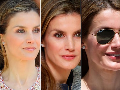 Letizia luce las ‘estrellas’, sus pendientes talismán