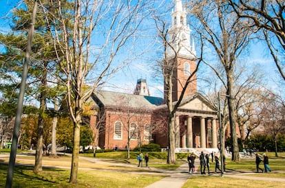 El campus de la Universidad de Harvard, en Cambridge (Estados Unidos).