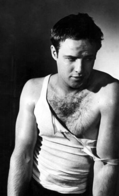 Marlon Brando, en una imagen de 'Un tranvía llamado deseo'.