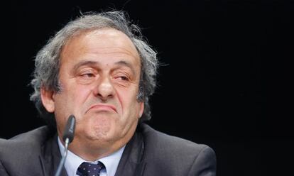 Platini el pasado mes de mayo. 