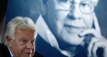El expresidente del Gobierno Felipe González.
