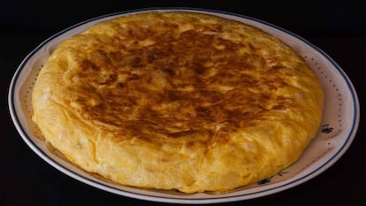 Una tortilla de patatas.