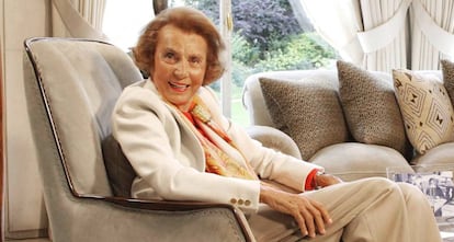 La millonaria Liliane Bettencourt.