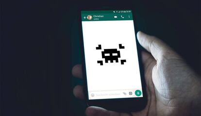 WhatsApp amenazas.
