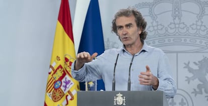 El director del Centro de Coordinación de Alertas y Emergencias Sanitarias, Fernando Simón.