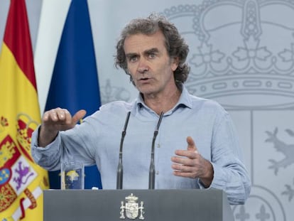 El director del Centro de Coordinación de Alertas y Emergencias Sanitarias, Fernando Simón.