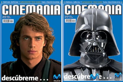 La conversión de Hayden Christensen como héroe Anakin Skywalker al malvado Darth Vader.