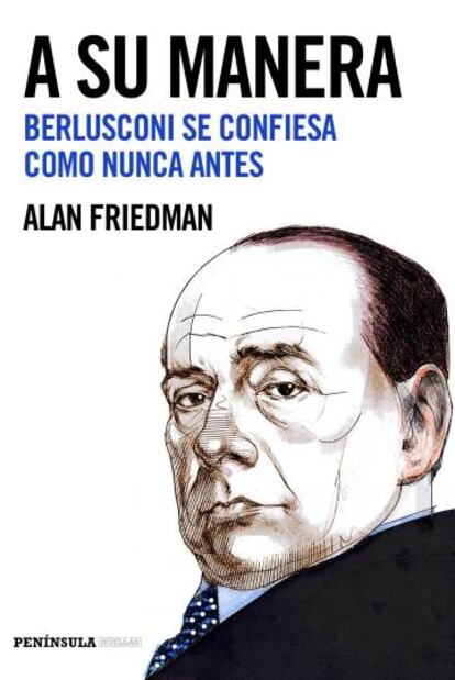 Portada de la biografía de Alan Friedman sobre Berlusconi.