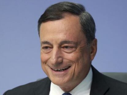 Mario Draghi, presidente del BCE