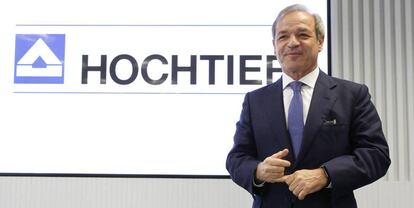 El consejero delegado de Hochtief y de ACS, Marcelino Fernández Verdes.