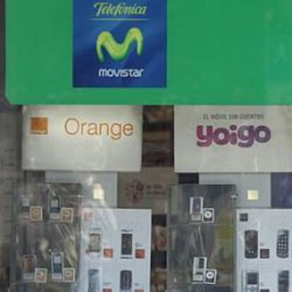Tienda de telefonía móvil en Madrid