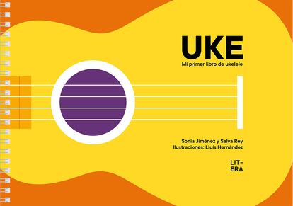 Portada del libro 'Uke, mi primer libro de ukelele'