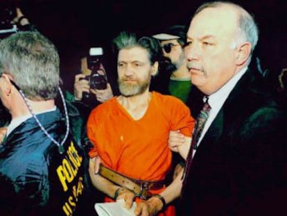 Los atentados de Texas recuerdan la figura de Theodore Kaczynski, quien cumple ocho cadenas perpetuas en una cárcel de máxima seguridad