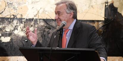 Antonio Guterres, secretario general de la ONU