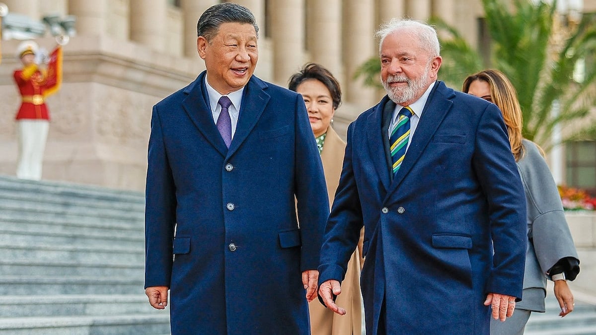 Lula reafirma su apoyo ante Xi: “Brasil quiere que la relación con China trascienda más allá de lo comercial” | Internacional | EL PAÍS