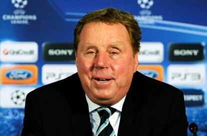 El entrenador del Tottenham, Harry Redknapp.