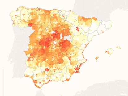 El mapa de la diáspora urbana en Semana Santa: de Sevilla a la playa y de Madrid a todos lados