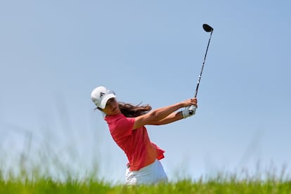 Julia López, en la última jornada del US Open.
