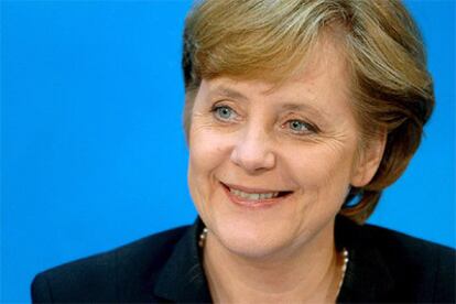 La canciller alemana y presidenta de la conservadora Unión Cristianodemócrata, Angela Merkel.