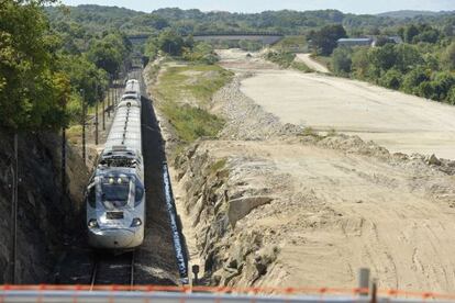 Obras del AVE en Ourense 