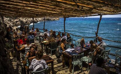 El Patró March, en la cala Deià, en Mallorca.