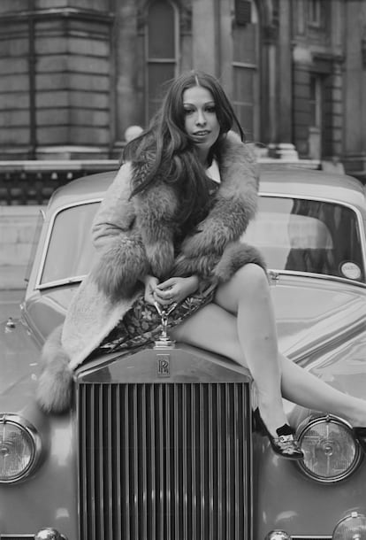 La cantante Massiel posa en Londres después de ganar el Festival de Eurovisión, el 8 de abril de 1968.